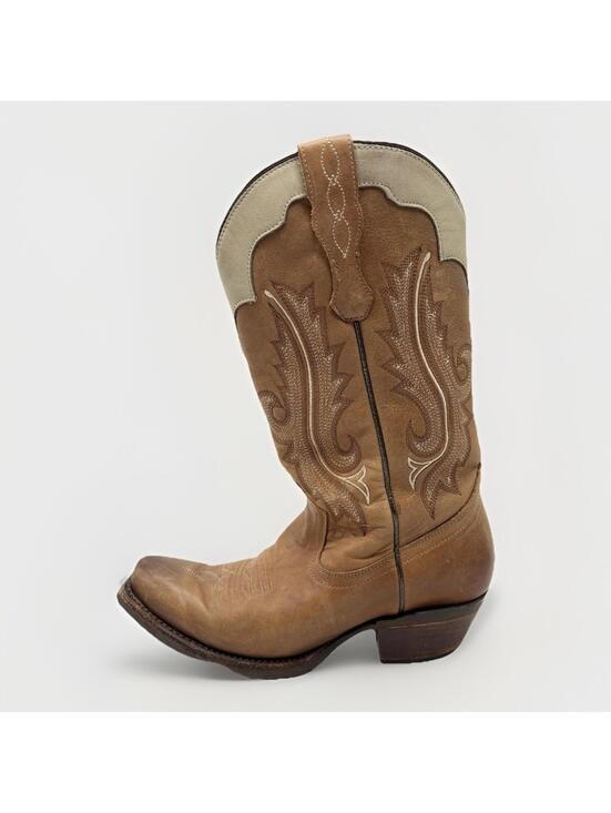 Idyllwind Shoes - Idyllwind Miranda Lambert Lindale Brown Square Toe Leather Cowboy Boots Sz 7.5B